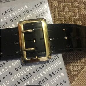 New JayPee Sam Browne Belt Patent Leather 28”